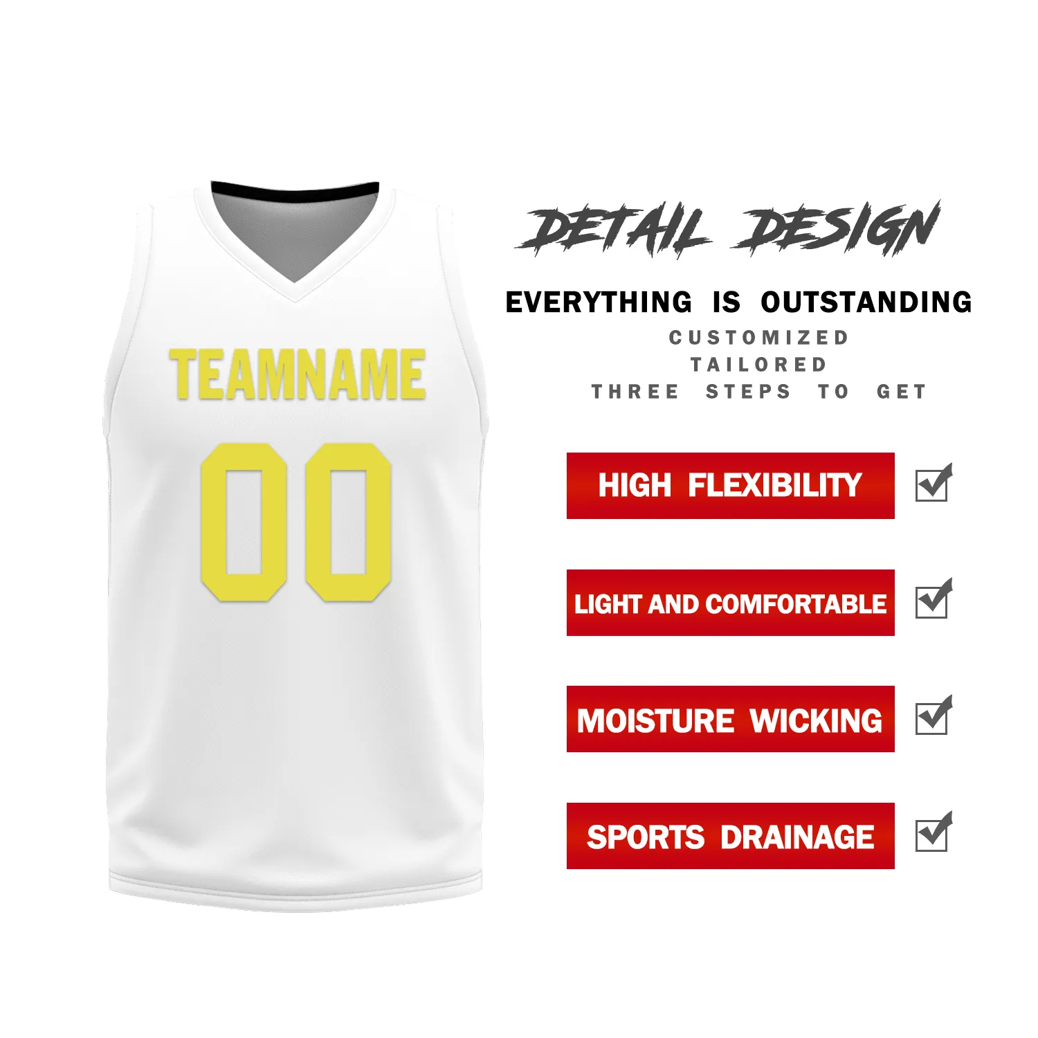 Custom Black White Classic Style Reversible Basketball Uniform Personalized BBJR-D017048