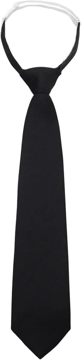 Mantieqingway Ties for Women, Pre-tied Adjustable Girls/Boys Neckties for Uniforms, School, JK/JC Cosplay, T-shirt Accessory