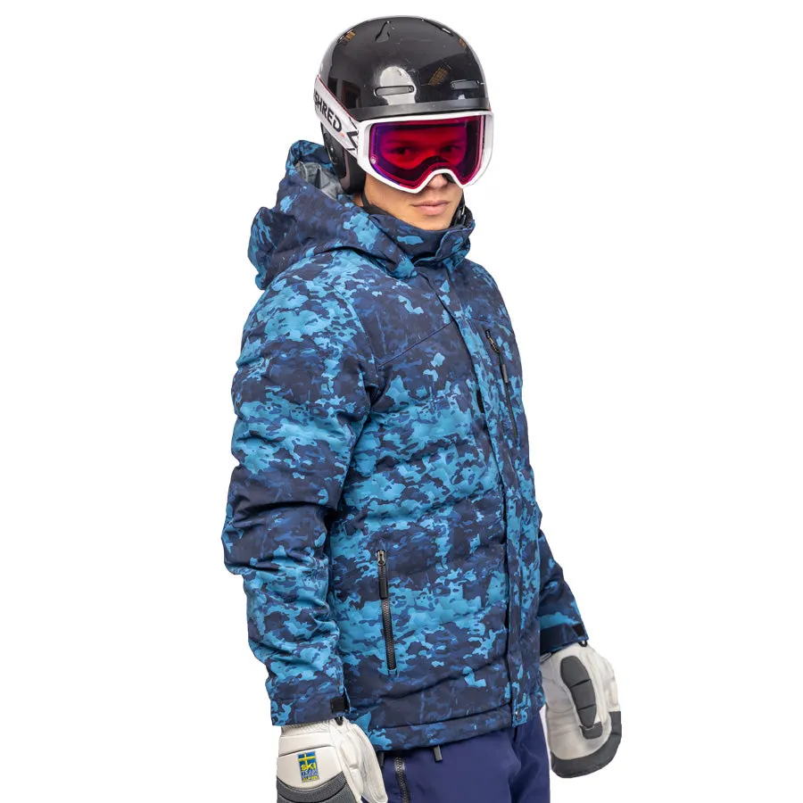 Men's Shelter Insulated Ski Parka - Camo