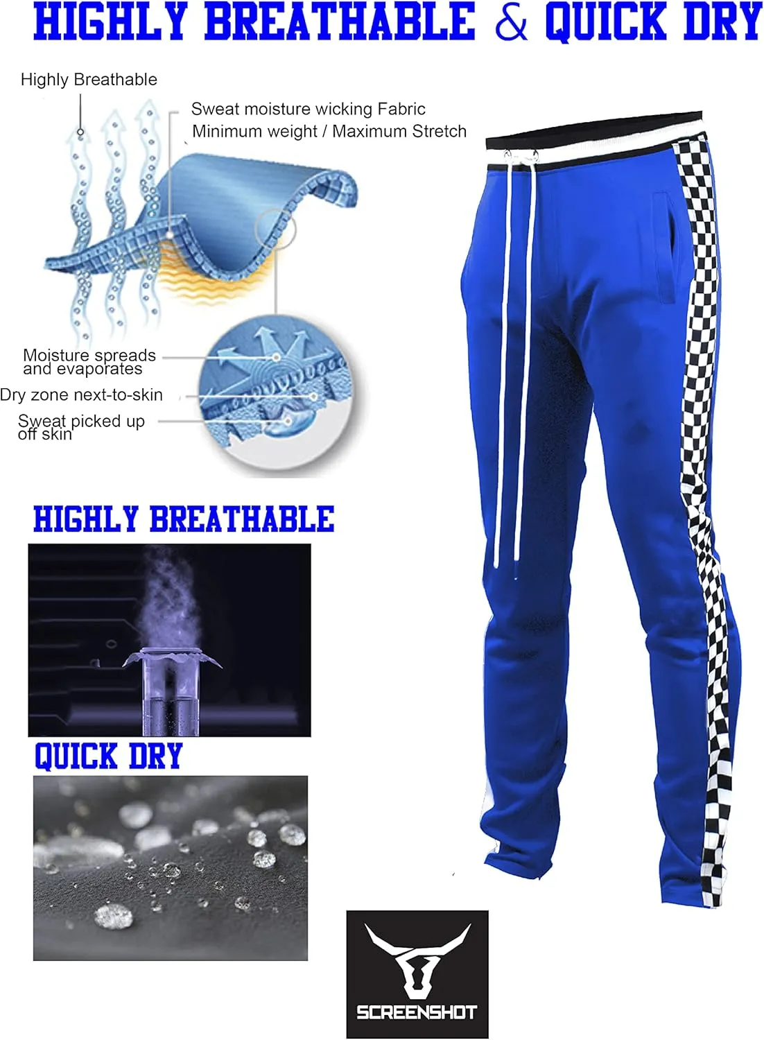 SCREENSHOT-Track Pants S41700 Mens Premium Slim Fit Athletic Fitness Fashion Urban Lifestyle Streetwear Bottoms
