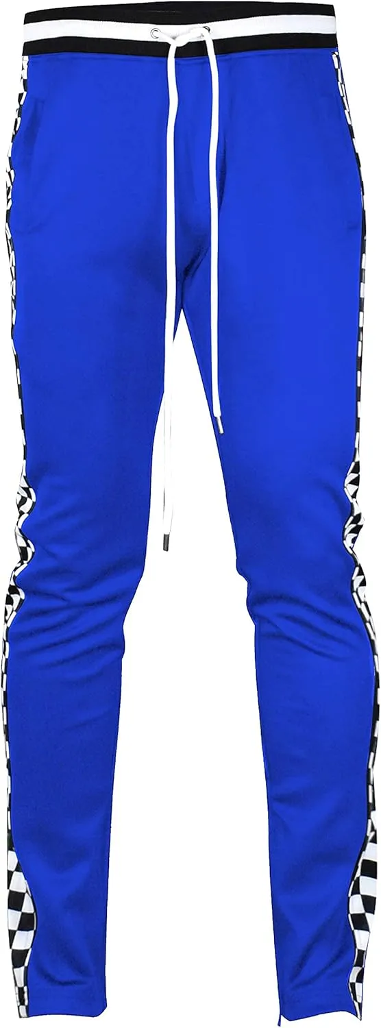 SCREENSHOT-Track Pants S41700 Mens Premium Slim Fit Athletic Fitness Fashion Urban Lifestyle Streetwear Bottoms