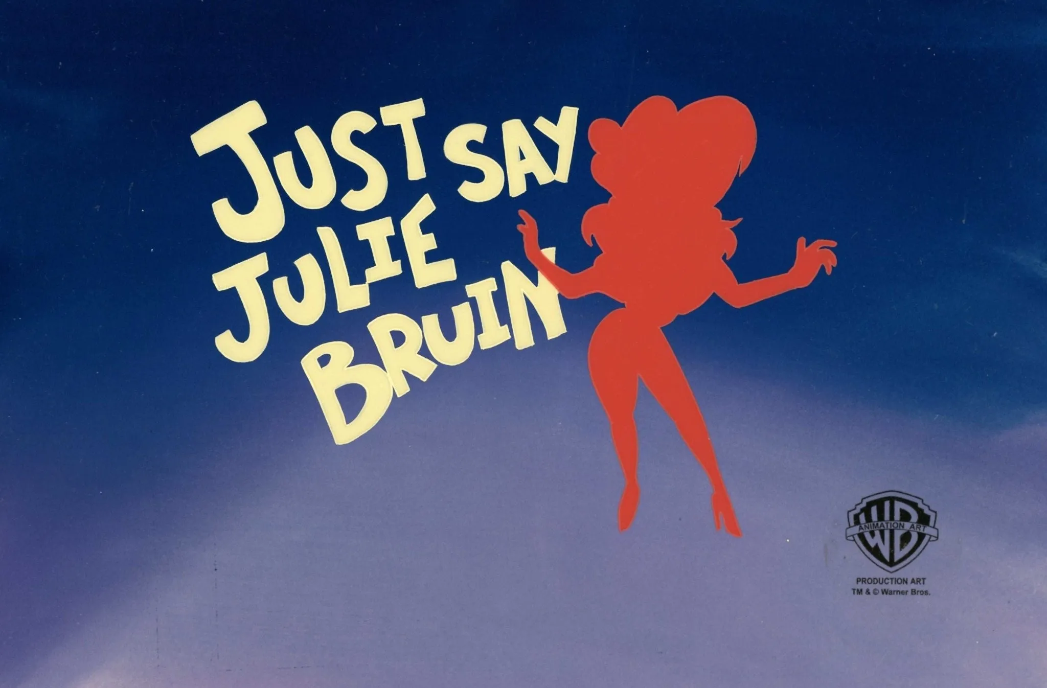 Tiny Toons Original Production Cel: Julie Bruin